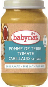 Hỗn hợp rau củ với cá tuyết từ 6 tháng tuổi 200 g BABYBIO